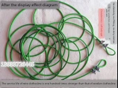 Plastik Kaplı Çelik Halat Çamaşır İpi - 5mm - 5 Metre - 7