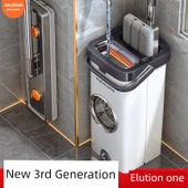 40cm Paslanmaz Çelik Saplı Mop + Yükseltilmiş Kazıyıcı + 6 Kalın Bez - 2