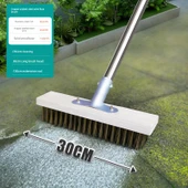 Çelik Tel Fırça - 30cm Bakır Kaplı - 1