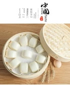 Yapışmaz Mutfak Buharlama Bezi - Bambu Fiber Kare 60x60cm (2 Adet) - 8