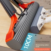 Asılı Sünger Paspas - 33cm + 2 Yedek Başlık + Paspas Klipsi - 3