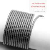304 Paslanmaz Çelik Çamaşır İpi - 15 Metre - 4