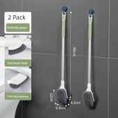 Köşe Temizleme Fırçası - Uzun Saplı - Avokado Yeşili 2'li Set thumbnail 1