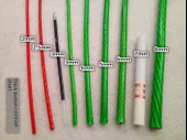 Plastik Kaplı Çelik Halat Çamaşır İpi - 6mm - 15 Metre - 9