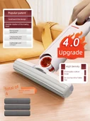Mini Masaüstü Mop - Geliştirilmiş 1 Mini Mop + 4 Pamuk Başlık - 1