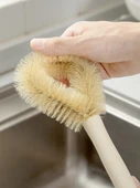 Pembe Uzun Saplı Bulaşık Fırçası - 2 Adet thumbnail 3