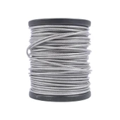 304 Paslanmaz Çelik Plastik Kaplı Çamaşır İpi - 2mm - 50 Metre thumbnail 2