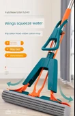 Kalın Teleskopik Saplı 28cm Tuvalet Sünger Paspas - 1 Başlıklı + Yer Silici - 6