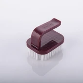 Kıl Fırçalı Meyve Sebze Temizleme Fırçası - Yumuşak Yün [Pirinç Beyazı 1 + Gül 1] thumbnail 12