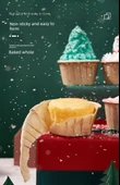 Muffin Kalıbı - Büyük (Kütük Renkli Rulo) Kalınlaştırılmış 50 Adet - 11