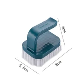 Kıl Fırçalı Meyve Sebze Temizleme Fırçası - Yumuşak Yün [Pirinç Beyazı 1 + Gül 1] thumbnail 9