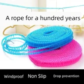 Kalınlaştırılmış Seyahat Tipi Çamaşır İpi - Pembe - 3 Metre - 4