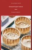 Muffin Kalıbı - Büyük (Kütük Renkli Rulo) Kalınlaştırılmış 50 Adet - 12