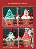 Muffin Kalıbı - Büyük (4 Renk Kalın) Nara Fresh 100 + 50 Krema Torbası - 3