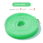 Kalınlaştırılmış Seyahat Tipi Çamaşır İpi - Yeşil - 3 Metre - 1
