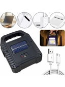 QASUL 3 Kademeli USB Powerbank Çıkışlı Şarjlı Kamp Feneri - 3