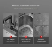 360° Döner Başlıklı Derz Temizleme Fırçası - Minimalist Beyaz 2'li Paket Klipsli thumbnail 12