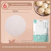 Silikon Buharlama Altlığı - 52cm - Kapaklı Ambalaj - 6 Adet - 1