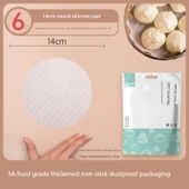 Silikon Buharlama Altlığı - 14cm - Kapaklı Ambalaj - 6 Adet - 1