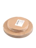 Ahşap Rengi Yağlı Pişirme Kağıdı - 24cm - 50 Adet - 4