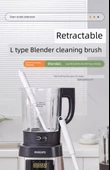 Mutfak Temizleme Fırçası - Uzatılabilir Saplı - Blender Fırça 1 - 7