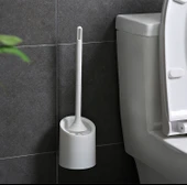 Deliksiz Duvara Monte Tuvalet Fırçası - Beyaz Yuvarlak + Mavi Köpük Paket (10 Adet) thumbnail 12