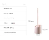 Deliksiz Duvara Monte Tuvalet Fırçası - Beyaz Yuvarlak + Mavi Köpük Paket (10 Adet) thumbnail 9