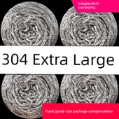 304 Paslanmaz Çelik Tel Temizleme Topu - [304 Geliştirilmiş Plus] 5 Adet Bağımsız 30 Gram Dökülmez - 2
