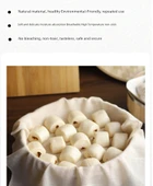 Yapışmaz Buharlama Bezi - 70x70cm (3 Adet) thumbnail 11