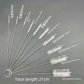 Çaydanlık Musluk Temizleme Fırçası - 3mm Çapında Kıl - 3'lü Paket - 1