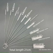 Çaydanlık Musluk Temizleme Fırçası - 3mm Çapında Kıl - 10'lu Paket - 2