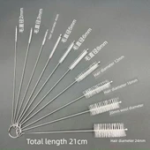 Çaydanlık Musluk Temizleme Fırçası - 3mm Çapında Kıl - 10'lu Paket - 1