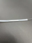 Çaydanlık Musluk Temizleme Fırçası - Bakır Bilya +2 m Beyaz Boru + Dirsek - 12