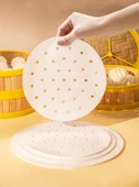 Gıda Sınıfı Buharlama Kağıdı - 32cm Çap, 500 Adet - 3