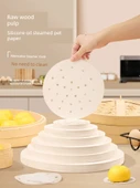 Bambu Buharlı Pişirme Kağıdı - 8.9 cm 400 Adet - 2