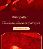 Ahşap Baskılı Düğün Yatağı Fırçası - Altın [Bir Altın Dokunuşu] - Püskülsüz thumbnail 8