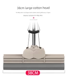 33cm Orta Boy Üç Sıralı Sünger Paspas [2 Paspas Başlığı] - 8