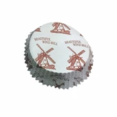 Yüksek Isıya Dayanıklı Kaplamalı Kağıt Pişirme Kabı - 14cm Yuvarlak Yel Değirmeni Model - 200 Adet - 6