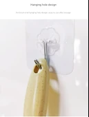 Yapışmaz Uzun Saplı Mutfak Temizleme Fırçası - Uzun Saplı Tencere Fırçası 1+1 Kancalı (Model 2) - 9
