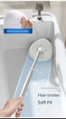 Geliştirilmiş Çıkarılabilir Losyonsuz Banyo Fırçası - İnci Beyazı - 9