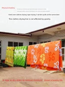 Şeffaf 4mm Plastik Kaplı Çelik Halat Çamaşır İpi - 2 Metre - 2