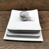 10x10cm 10-12g Haplar için Parafinli Kağıt (1000 Adet) - 6
