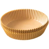 Airfryer Kağıt Altlığı - Kalın 500 Adet - Yağ Emici, Yüksek Isıya Dayanıklı thumbnail 6