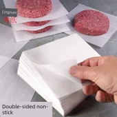 Hamburger Köftesi Pişirme Kağıdı - Kare 14x14cm [500 adet] - 5