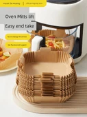 Airfryer Kağıt Astarı - 240 Adet - 16cm Taban - 3-6L Fritözler İçin - 2