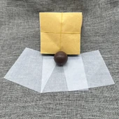 6x6cm 2-3G Haplar için Parafinli Kağıt (1000 Adet) - 10