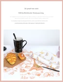 Yağ Geçirmeyen Tek Kullanımlık Fırın Kağıdı - Ekmek Desenli 50 Adet + 5 Karışık Desen (50 Adet) thumbnail 7