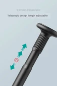 Deliksiz Gerdirme Tuvalet İpi - 27mm Çap Paslanmaz Çelik - 1.9~2.6m - 12