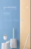 2'li Yuvarlak Tuvalet Fırçası - Mor - 7