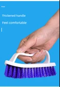Plastik Çamaşır Fırçası - Sert Kıl - Yüksek Kalite - Model İki - 9